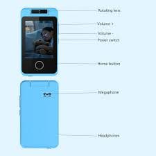 Kids Camera Phone 5.35 Inch Photo Video Toy with Silicone Case Safe Electronic Learning Device for Boys Girls Age 3 and Up Pink Green Blue - Walmart.com