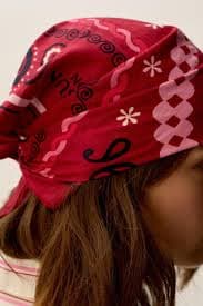 des petit hauts FOULARD Nymette Bandana Burgundy Livraison gratuite | Vêtements