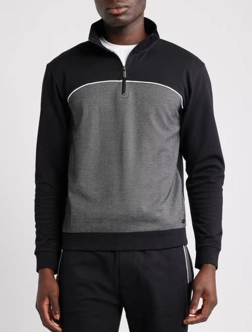 Boss Men's Quarter Zip Track Pullover