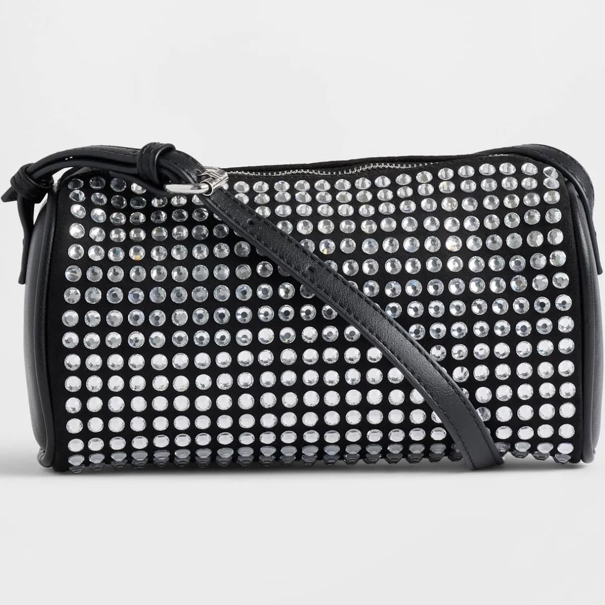 Gap Women's Vegan Leather Rhinestone Barrel Bag