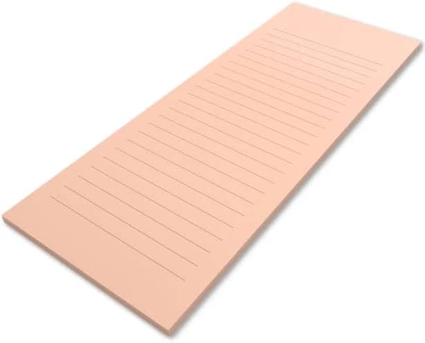 Jam Paper Blush 5 1/2 x 8 1/2 Ruled Notepad