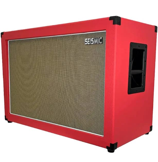 Seismic Audio Luke-2x12C Contemporary 2x12" Empty Guitar Speaker Cabinet