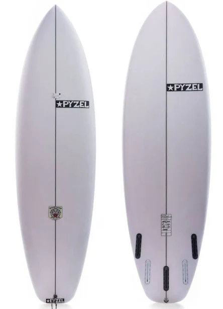Pyzel 6'4 White Tiger Shortboard Surfboard