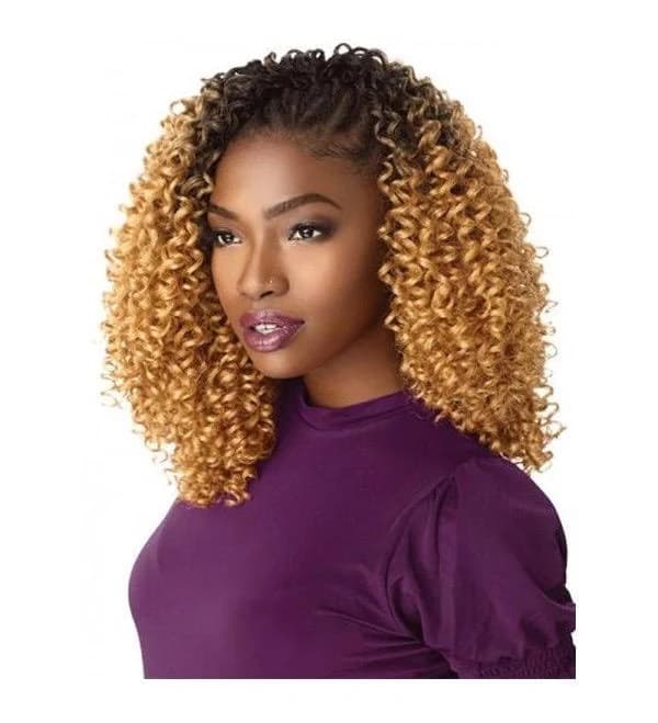 Lulutress 2X Curly 3B Crochet Braiding Hair