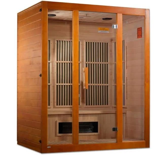 Maxxus Alpine LifeSauna 3-Person Upgraded Infrared Sauna