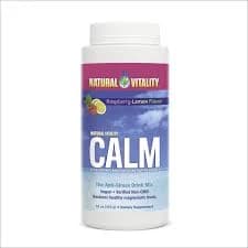 Natural Vitality Natural Calm Raspberry-Lemon Flavor