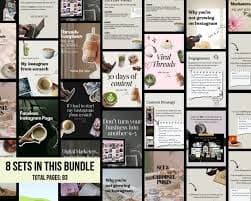 Viral Aesthetic Carousel Templates Instagram Threads Tiktok Templates | Canva Carousel Templates | Cute Soft Girly Designs - Etsy Israel