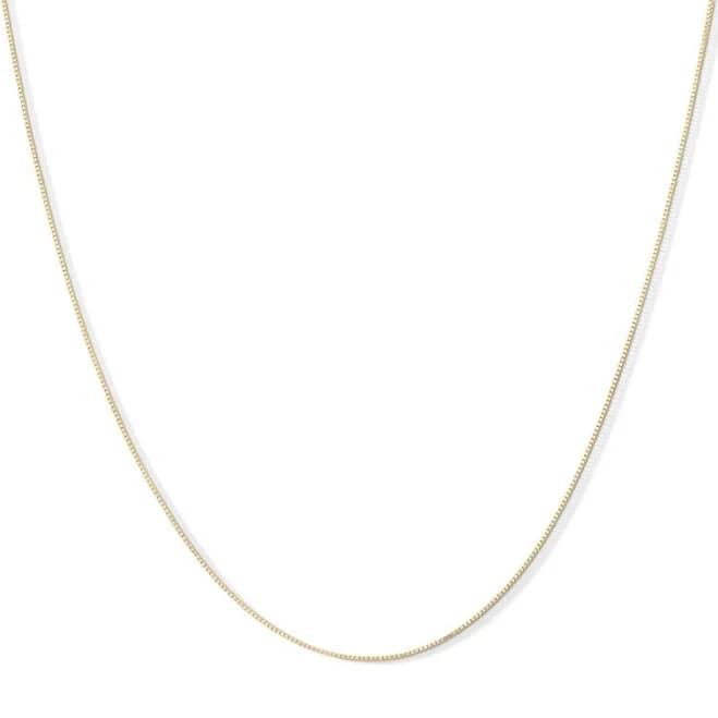 Zales 0.55mm Box Chain Necklace in Solid 10K Gold