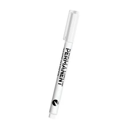 White Paint Pens marking pens Permanent Markers - 2 Pack Oil Based Waterproof Markers for Tire, Rubber,Wood, Rocks, Metal, Canvas,Plastic, Dark Surface,Craft office Supplies,Medium Point