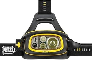 Unisex's Duo S (UK) Headlight, Black/Yellow, Taglia Unica