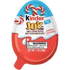 Kinder Joy Christmas Chocolate Egg Stocking Stuffers