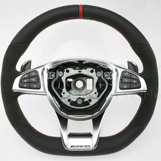 Mercedes-Benz C300 C350e C400 C43 C63 AMG Steering Wheel 20546026033D66