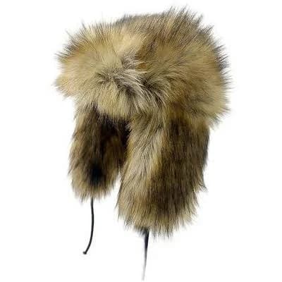 Narwey Faux Fur Russian Hat with Earmuffs