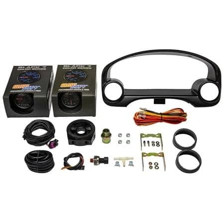 GlowShift 1996-2000 Honda Civic Dual Cluster Gauge Package