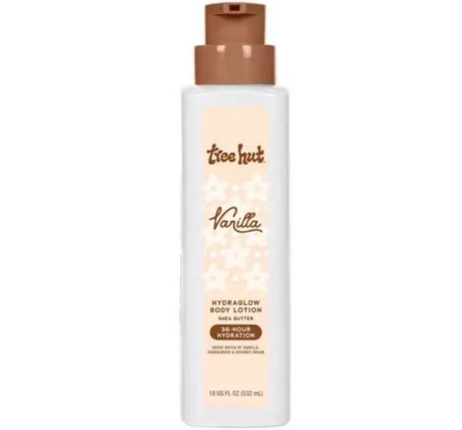 Tree Hut Hydraglow Body Lotion - Vanilla - 18 Fl Oz | Color: Cream | Size: Os | Comfortdarkwa01's Closet