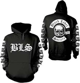 Black Label Society Logo Pull Over Hoodie Black | Officially Licensed Merchandise