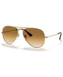 Ray-Ban Unisex Sunglasses, RB3025 AVIATOR GRADIENT - Macy's