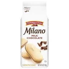 Pepperidge Farm Cookies Milano Milk Chocolate