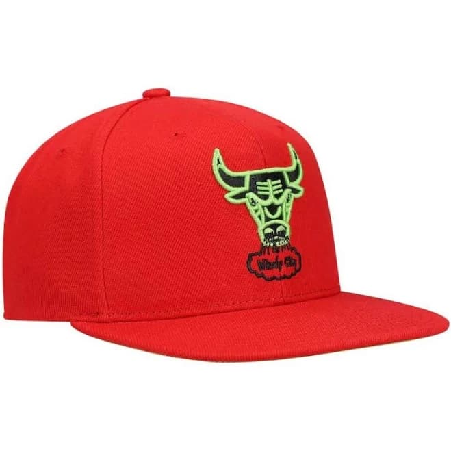 Mitchell & Ness Men's Chicago Bulls Hardwood Classics Reverse Candy Snapback Hat