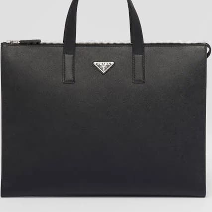 Prada Men's Saffiano Leather Tote