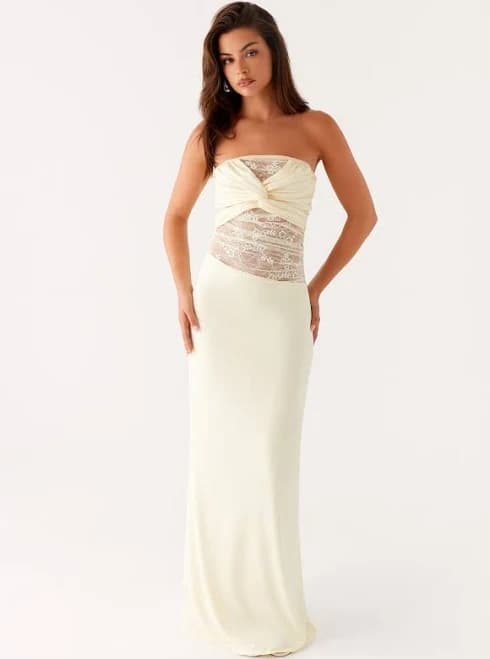 Sweet Energy Strapless Maxi Dress