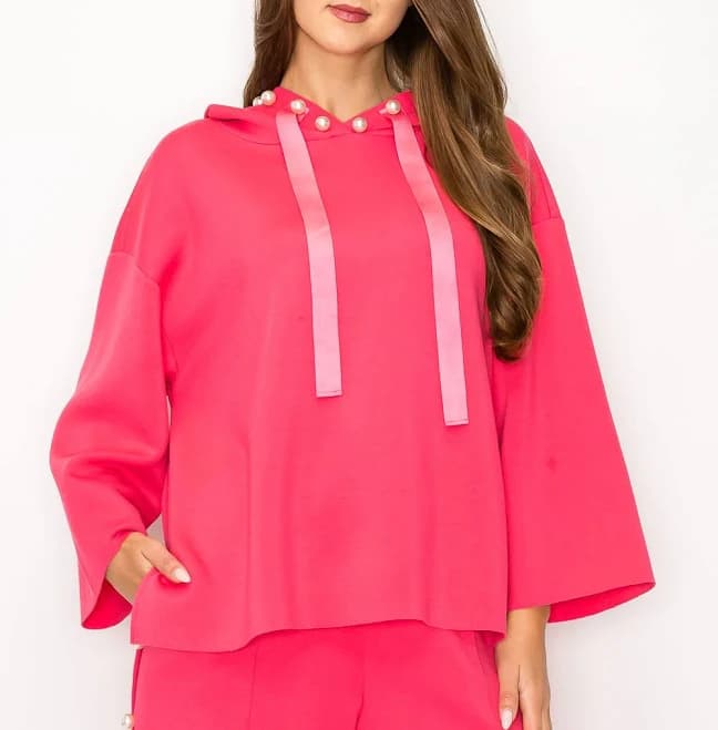 Francine French Scuba Pearl Hoodie