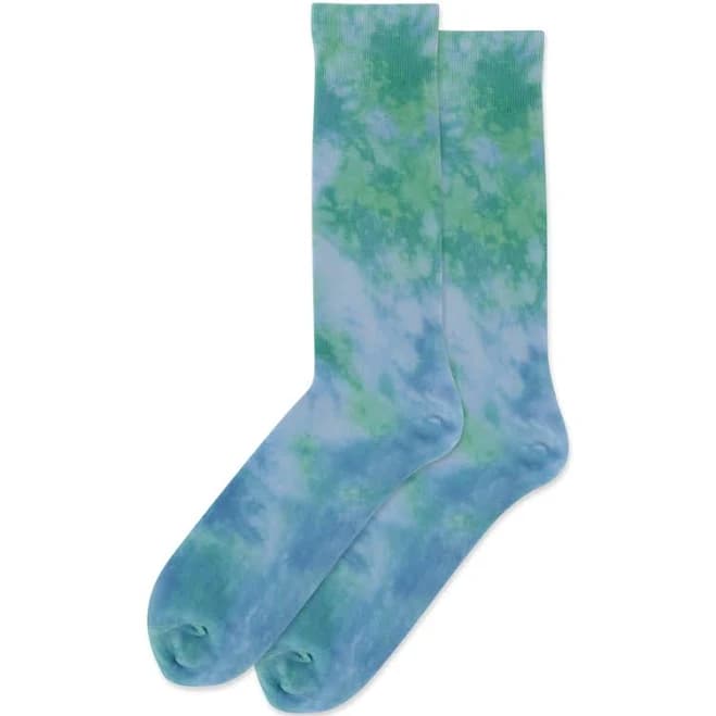 Men's Tie Dye Crew Socks