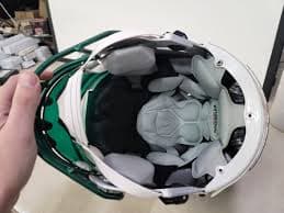 Curtis Martin New York Jets Signed Hall of Fame Helmet Full size Beckett | eBay