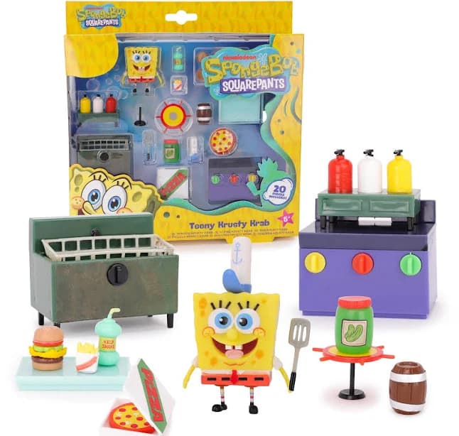 Toyland Spongebob SquarePants Figure & Accessories Playset