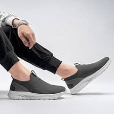 ODCKOI Men's Slip On Shoes without laces Shoes Mesh Breathable Casual Sneakers Sports Shoes Lightweight Walking Sneakers Running Shoes Dark Grey-SHENHUI, 41 EU: Buy Online at Best Price in UAE - Amazon.ae