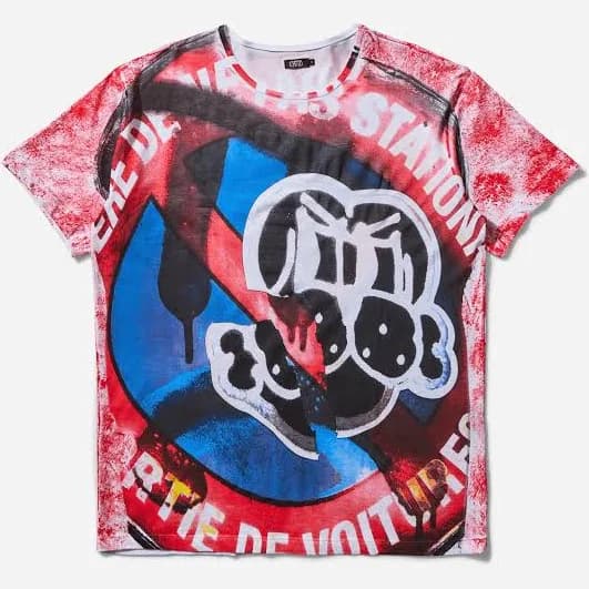 Men s Paris T-Shirt Red - M