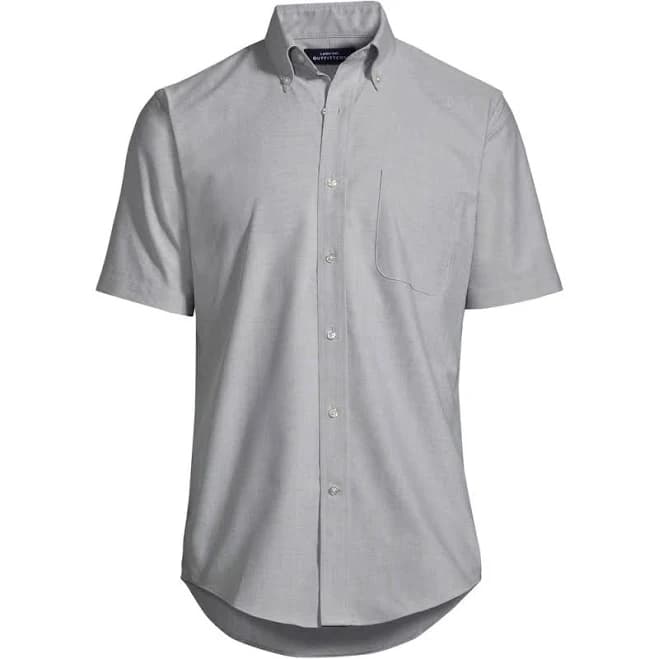 Custom Logo Men's Oxford Shirt