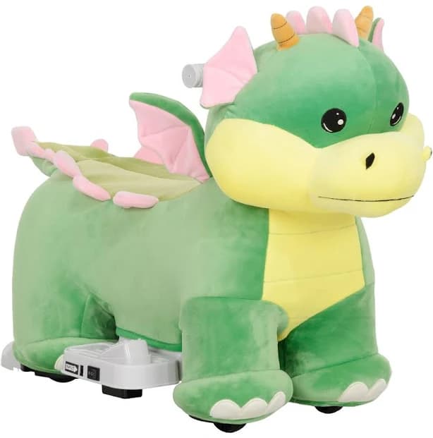 Triceratops Shaped Ride-On Toy