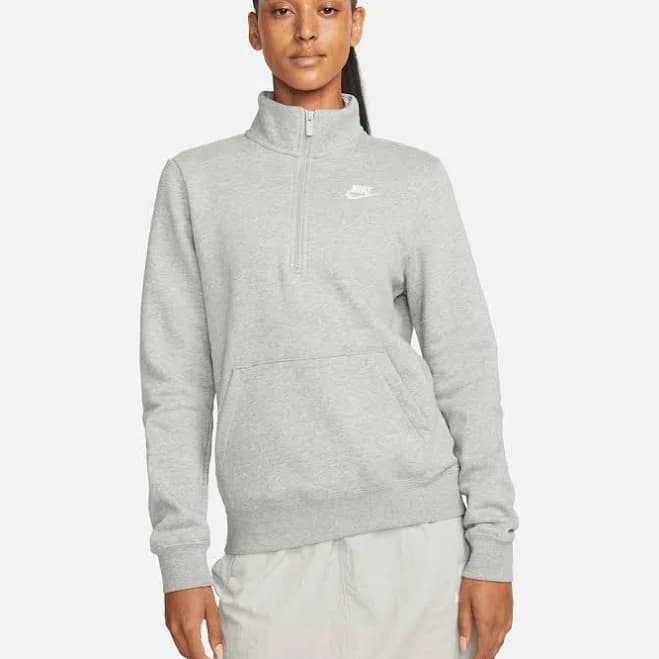 Nike Women's Sportswear Club Fleece 1/2-Zip Sweatshirt