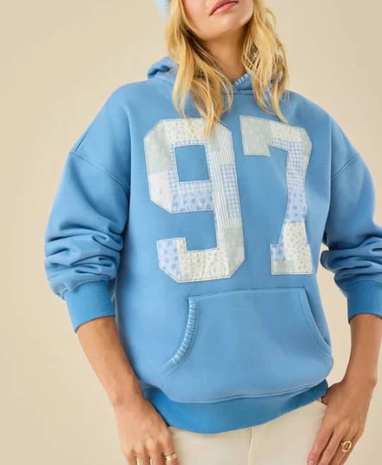 Altar'd State 97 Patchwork Hoodie