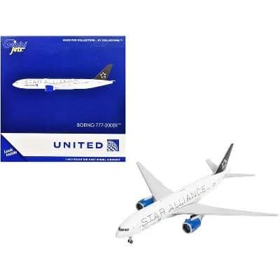 GeminiJets 1:400 United Airlines Boeing 777-200ER N77022 GJUAL2314