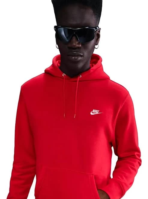 Nike Men's Club Pullover Fleece Hoodie