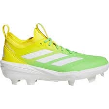 adidas Men's Adizero Impact Candy TPU Baseball Cleats, Size 10, Medium/D - Lime/Yellow