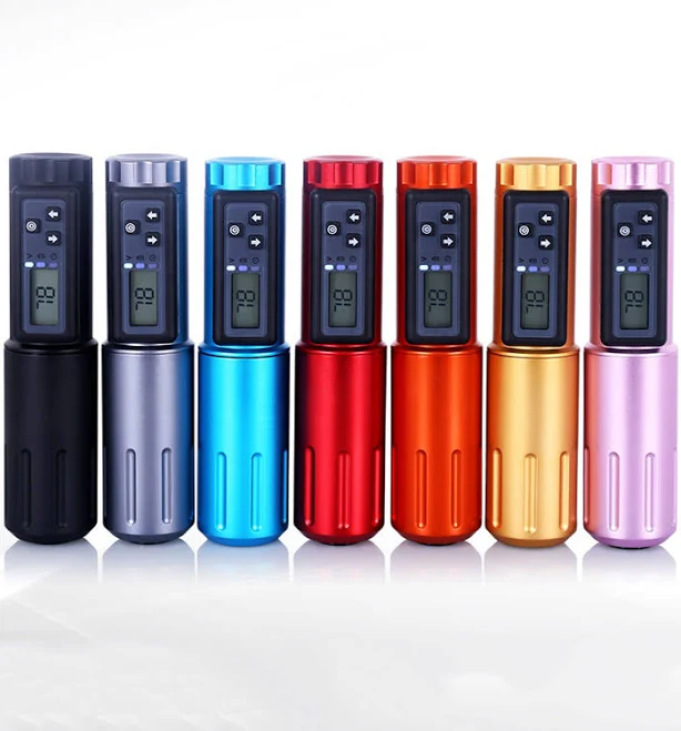 LCD Digital Wireless Tattoo Pen Machine