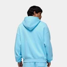 Jordan Brooklyn Oversized Fleece Pullover Mens Hoodie Blue Chill Black IB7235-497 – Shoe Palace