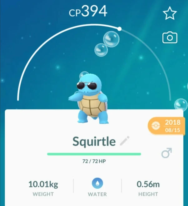 Pokemon Go Squirtle With Glasses [100% Safe]