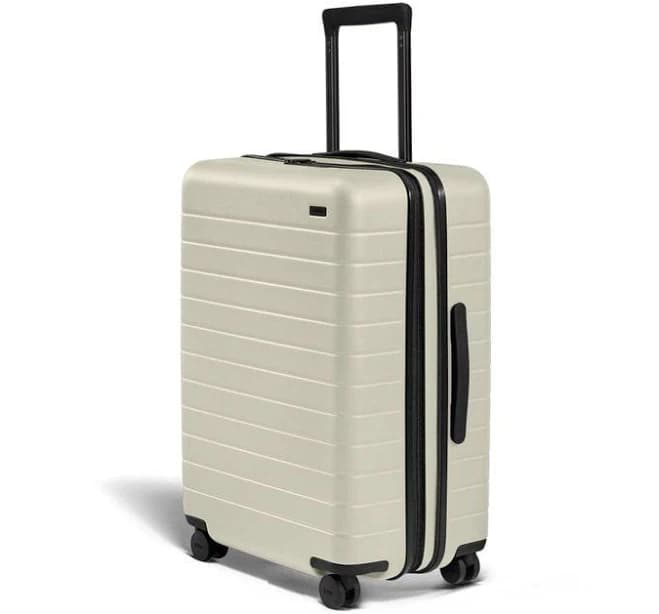 Away Travel Women's The Checked Flex Suitcase