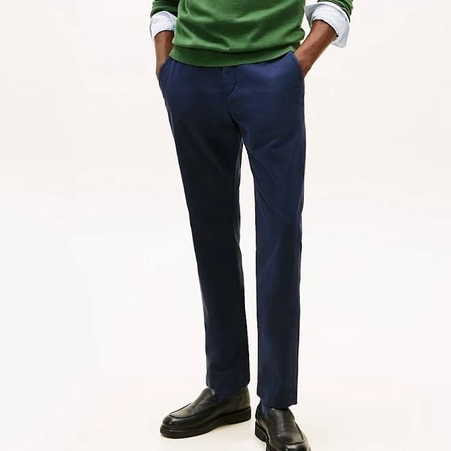 Tommy Hilfiger Men's Relaxed Tapered Knit Pants