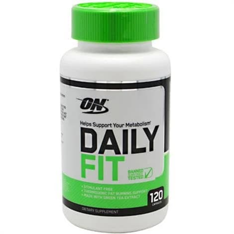 Optimum Nutrition Daily Fit Dietary Supplement,3150831,120 Capsules,Each From Rehab Store