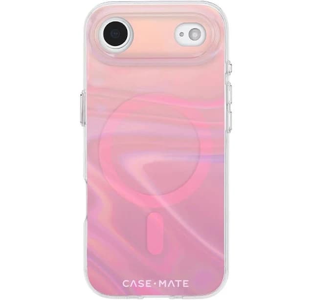 Case-Mate Peach Bubble MagSafe Compatible Phone Case for Apple iPhone Air