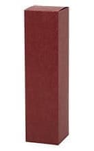 Paper Mart Red Pinstripe Wine Box