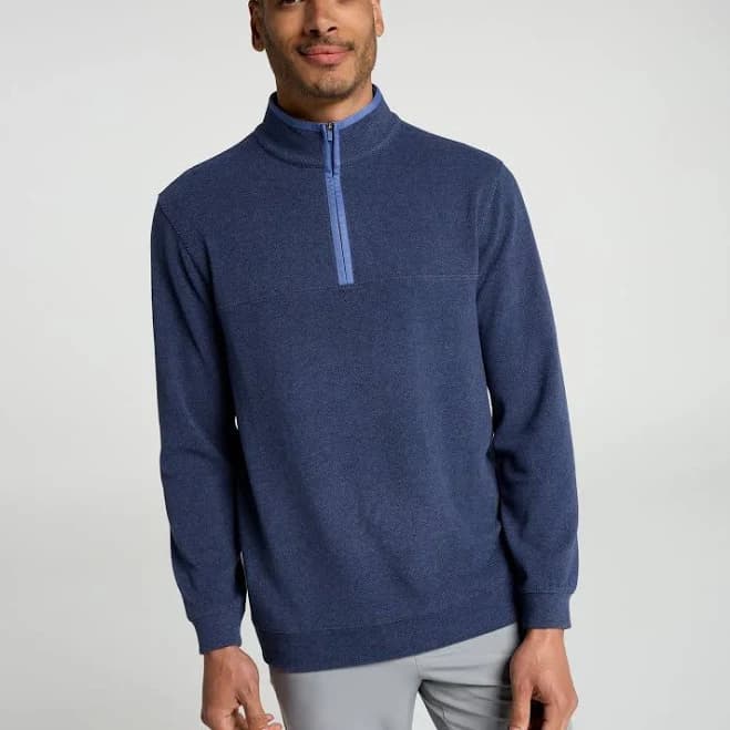 Walter Hagen Men's Performance 11 Twill 1/4 Zip Golf Pullover