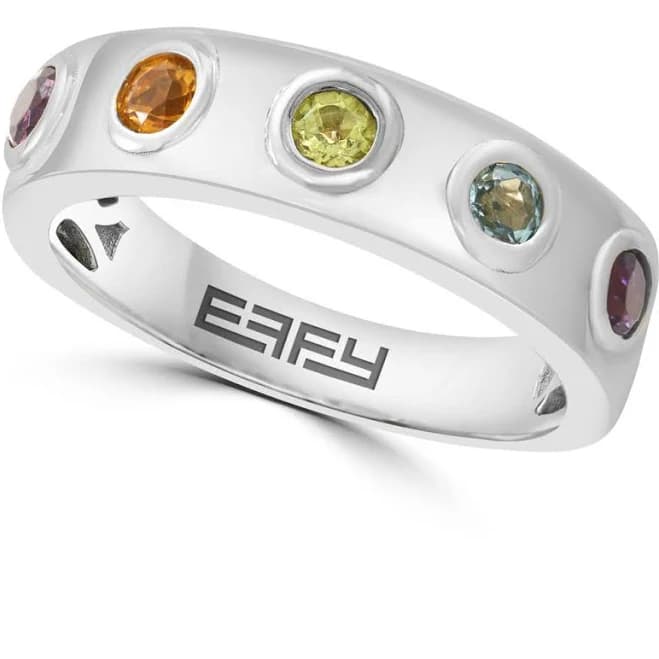 EFFY Women's Bezel Set Gemstone Band Ring