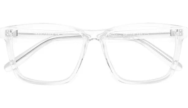 Sheldon Oversized Grandpa Square Eyeglasses