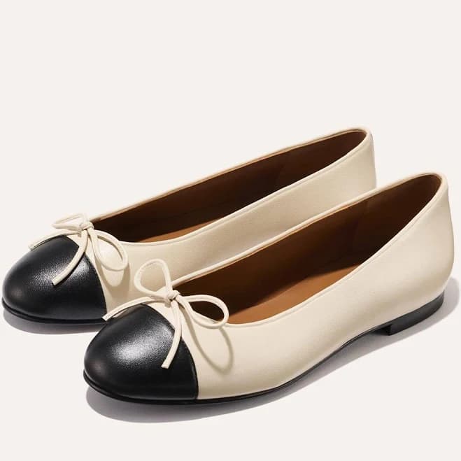 Margaux Demi Nappa Ballet Flats